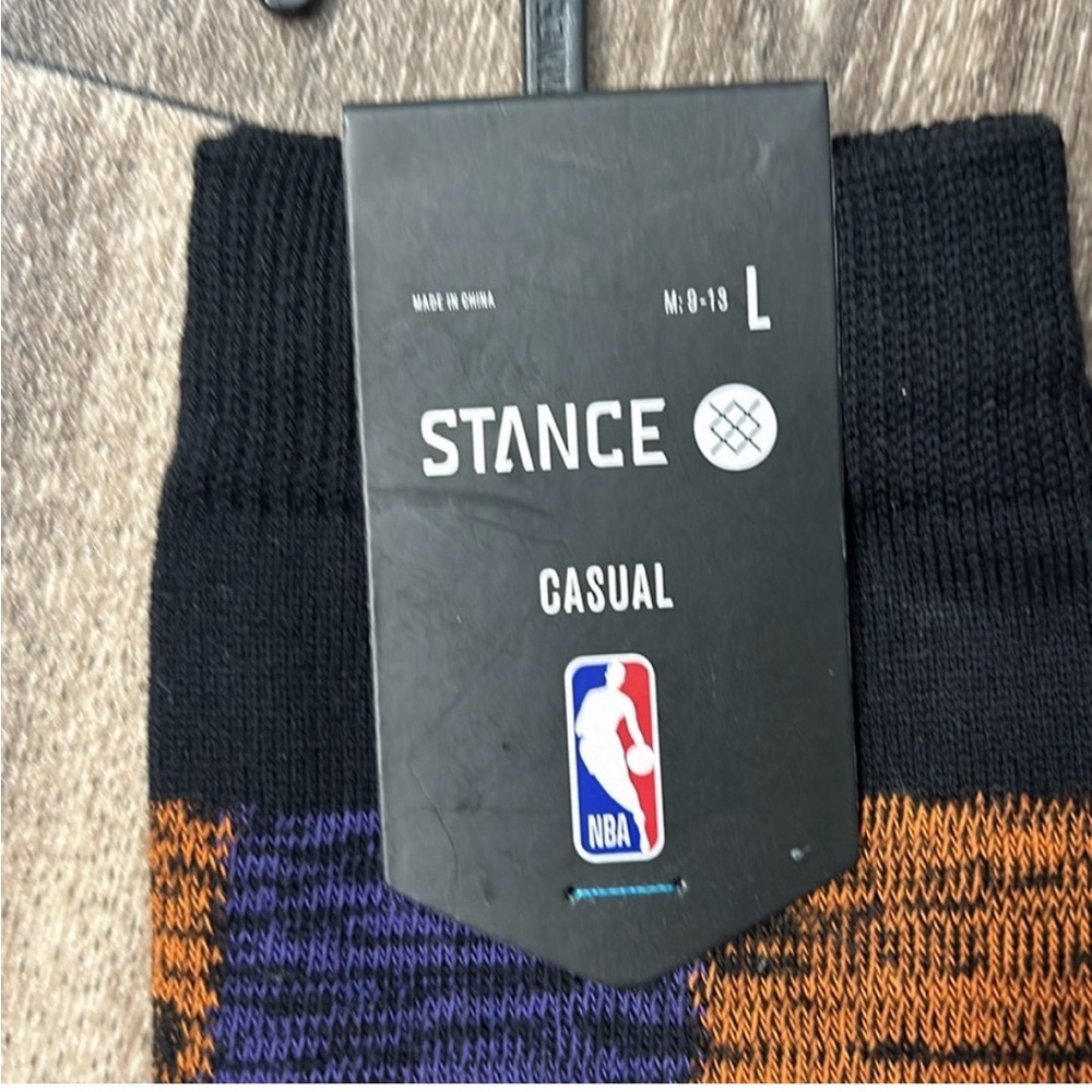 Stance NBA Suns Men's L Crew Socks - Picture 2 of 6